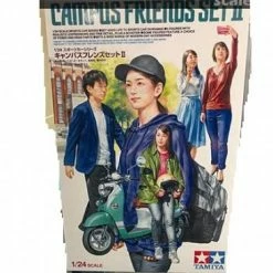 Flash Sale 👏 Tamiya 1/24 Campus Friends Modern Figures ✔️
