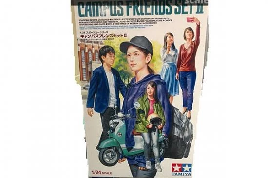 Flash Sale 👏 Tamiya 1/24 Campus Friends Modern Figures ✔️ 1 Flash Sale 👏 Tamiya 1/24 Campus Friends Modern Figures ✔️