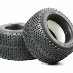 Hot Sale 😀 Tamiya 2 X Tyres+Sponge For 43530 ⌛