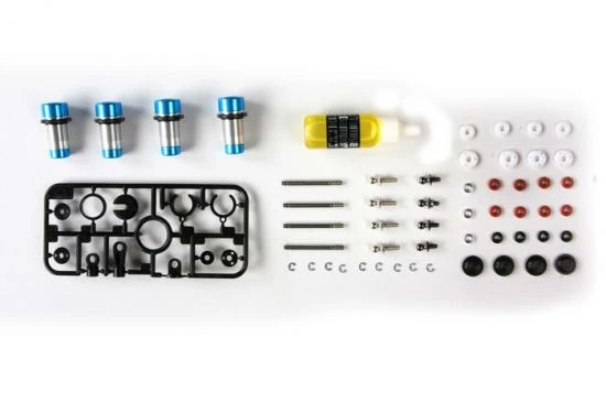Coupon ๐งจ Tamiya GF-01 Aluminium Oil Damper X 4 ๐ 1 Coupon ๐งจ Tamiya GF-01 Aluminium Oil Damper X 4 ๐