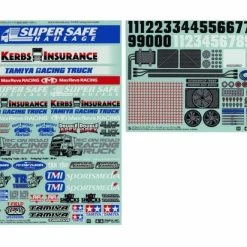 Flash Sale 👍 Tamiya Marking Sticker (Racing Truck) 👏