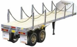 Coupon ❤️ Tamiya Flatbed Semi Trailer For Tamiya Tractor Units 🎉