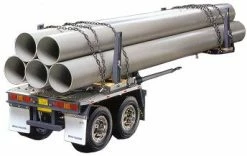 New 🔔 Tamiya Pole Trailer For Tamiya Tractor Units 😍