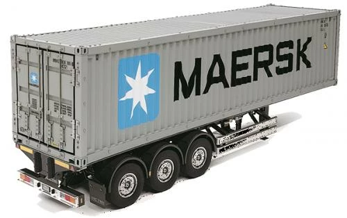 Flash Sale ๐ Maersk 40ft Container And 3 Axle Trailer For Tamiya Tractor Units ๐ 1 Flash Sale ๐ Maersk 40ft Container And 3 Axle Trailer For Tamiya Tractor Units ๐