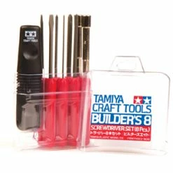 Brand new ⌛ Tamiya Builders 8 Screwdriver Set ⌛