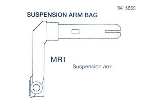 New ๐ Tamiya Suspension Arm Bag โญ 1 New ๐ Tamiya Suspension Arm Bag โญ