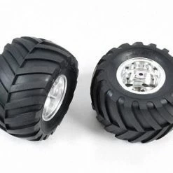 Buy 😀 Tamiya Rear Tire + Wheel (2) For 58242 🛒