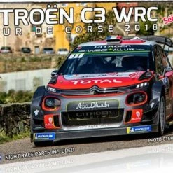 Brand new ✔️ Tamiya Belkits Citroen C3 WRC Corsica 2018 S Leob ⌛